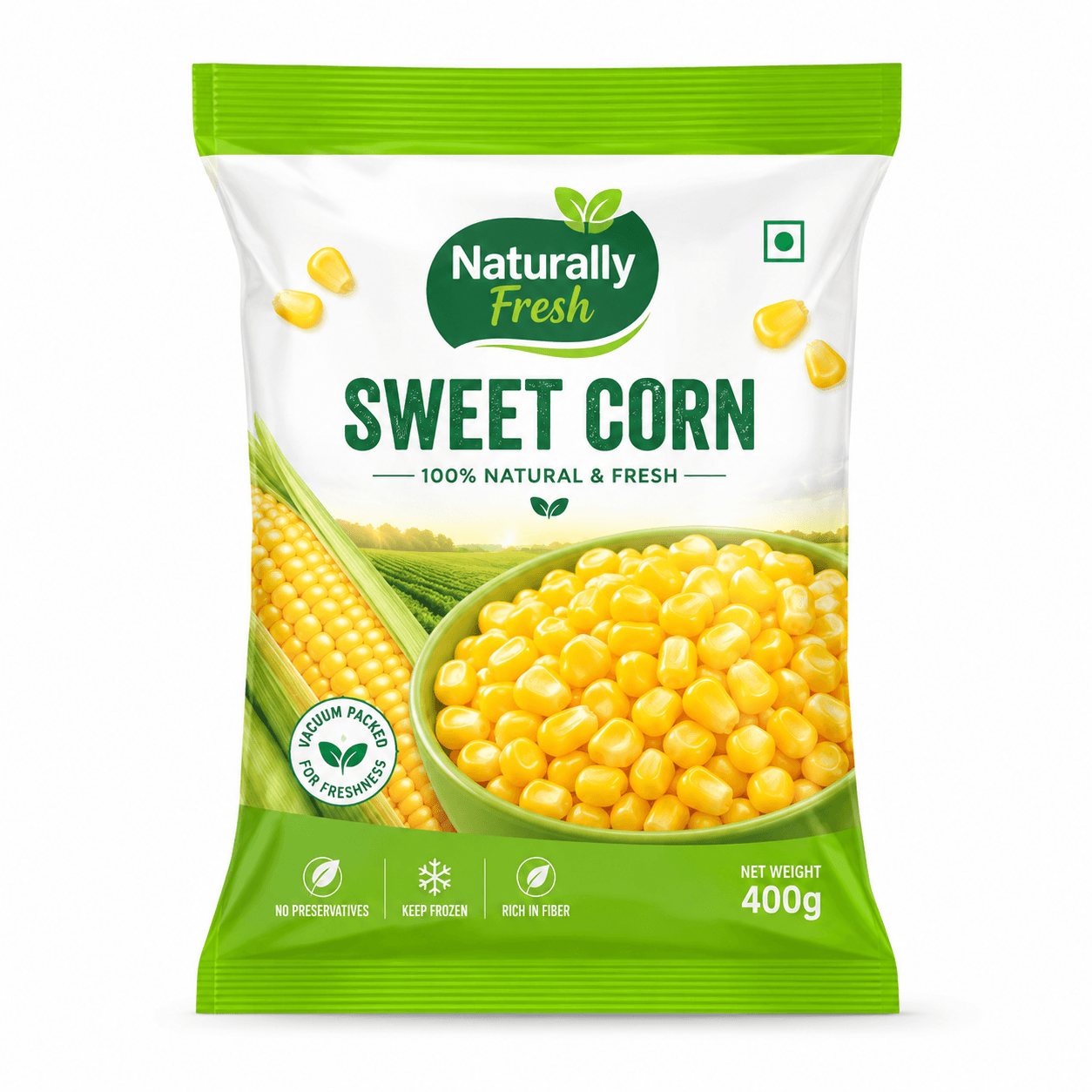 Sweet Corn Cooked